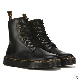 BNWT Dr. Martens Black Combat Boots Women's Zavala Combat Boot size 5
